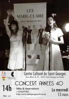 Concert - Les Marie-Claire