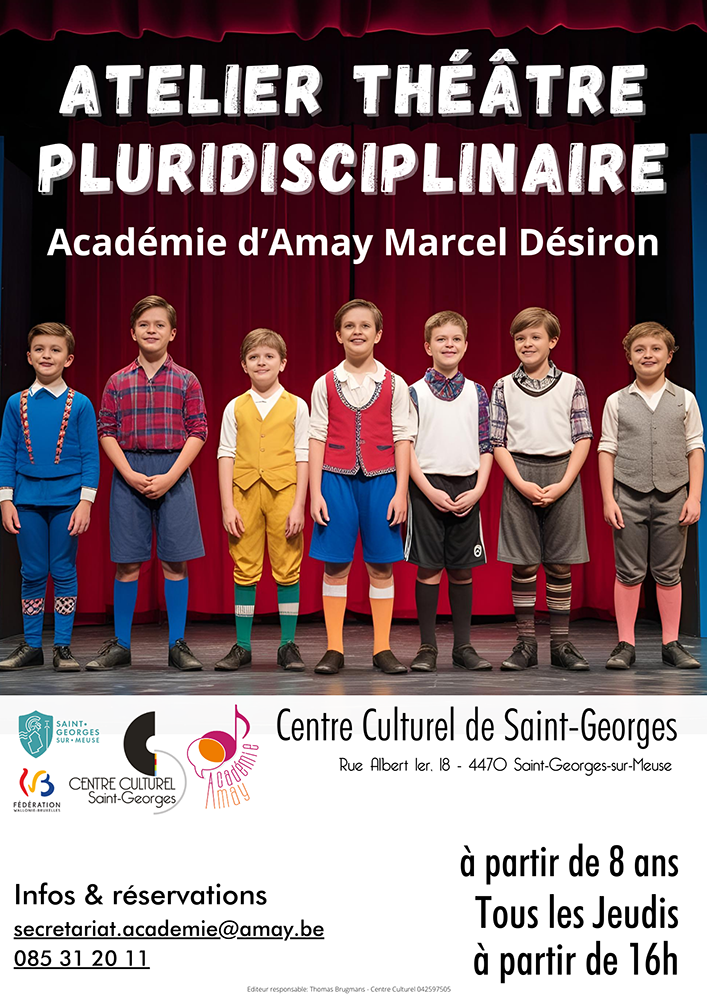 Atelier théâtre pluridisciplinaire