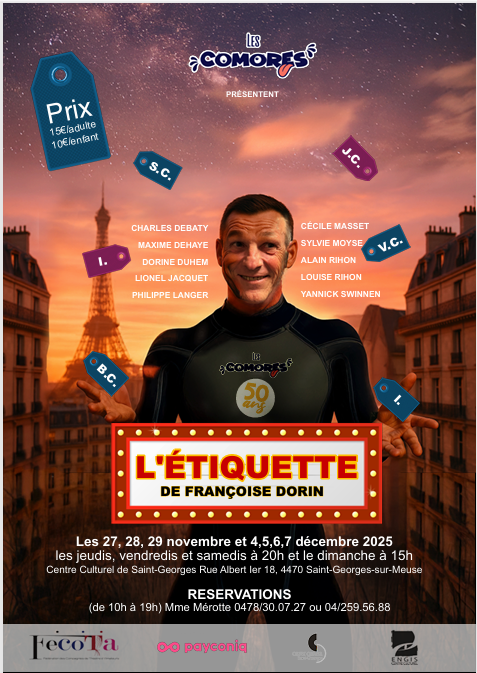 Les Comores - l'étiquette