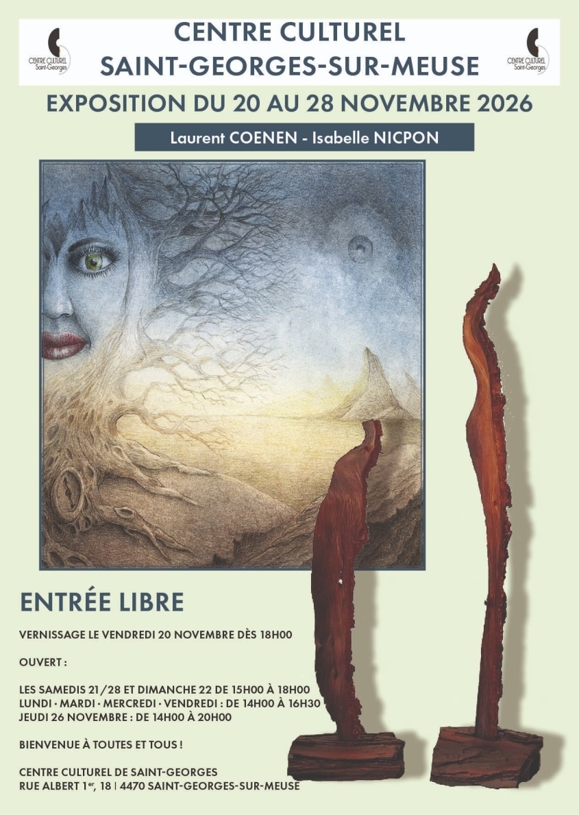 Vernissage de l'exposition - Laurent Coenen et Isabelle Nicpon